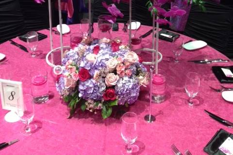 Vibrant Centerpieces