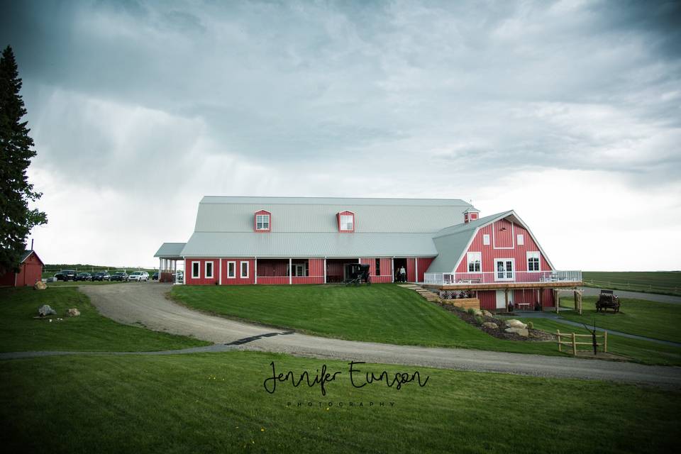 Barn wedding venue