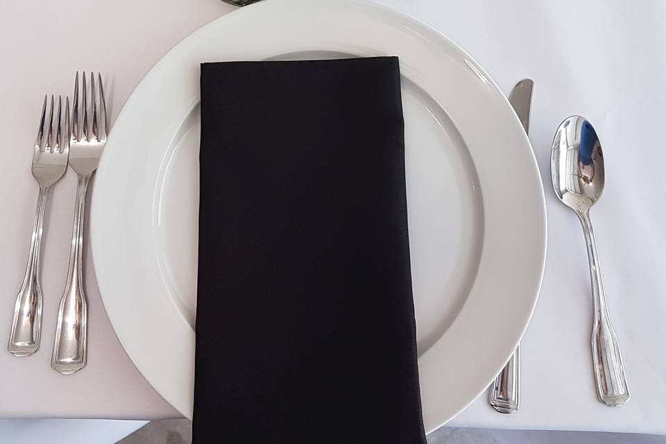 Black Napkin