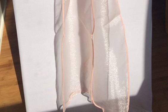 Blush Organza Sash