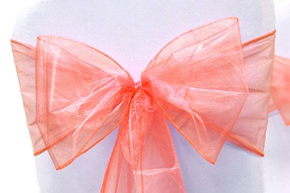 Pink Organza Sash