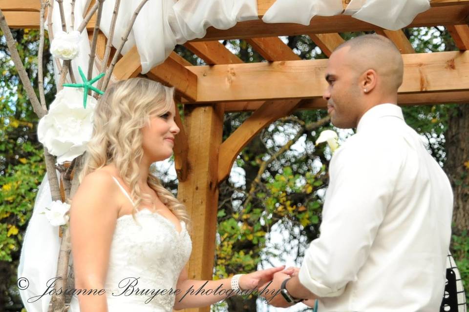 Beach themed wedding winnipeg