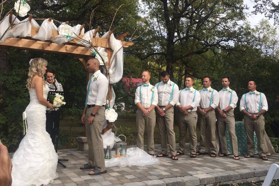 Beach themed wedding winnipeg