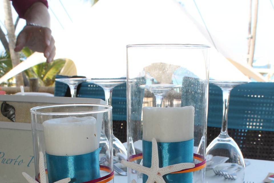 Winnipeg Beach wedding decor