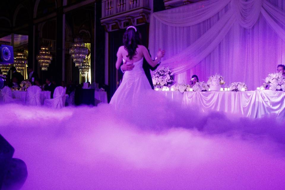 Dry ice show