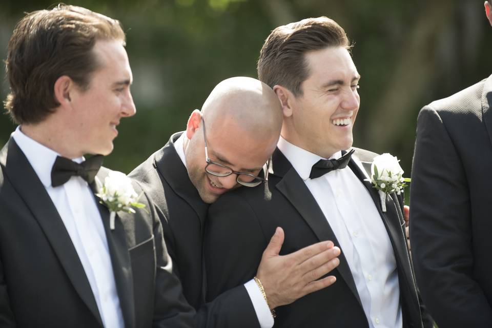 The groomsmen