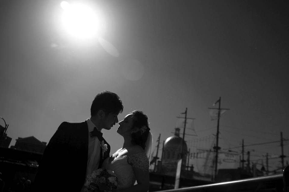 Old Port Wedding Photo