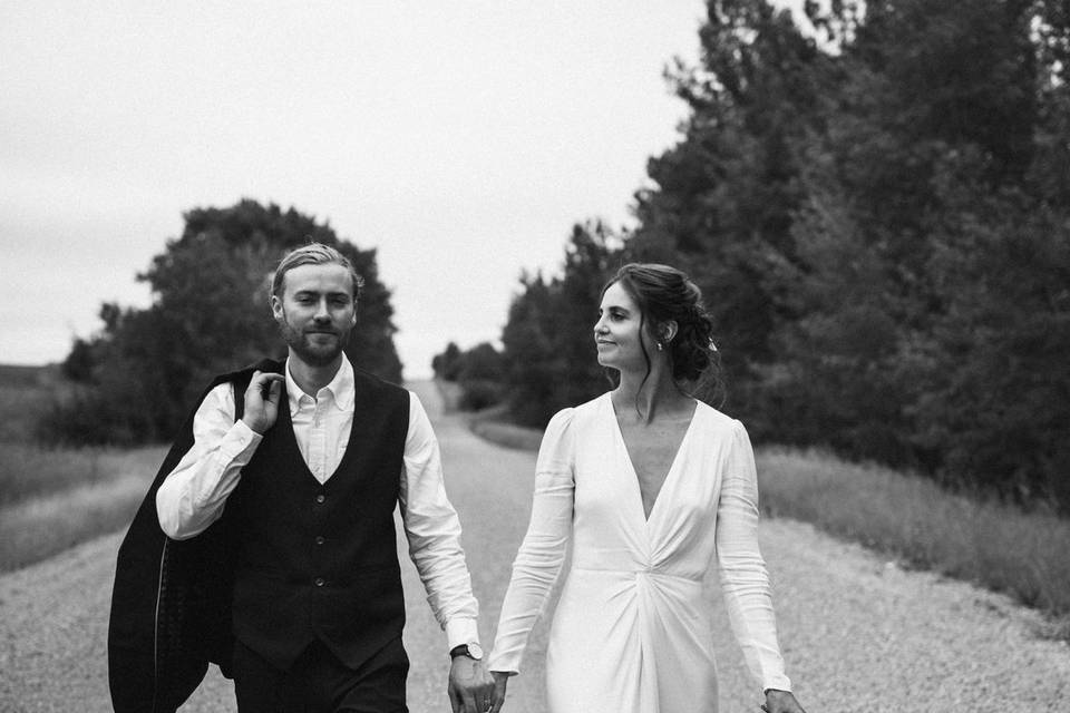 Wedding portrait in Edmonton, AB