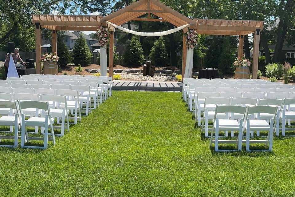 Outdoor Ceremony in Park 56