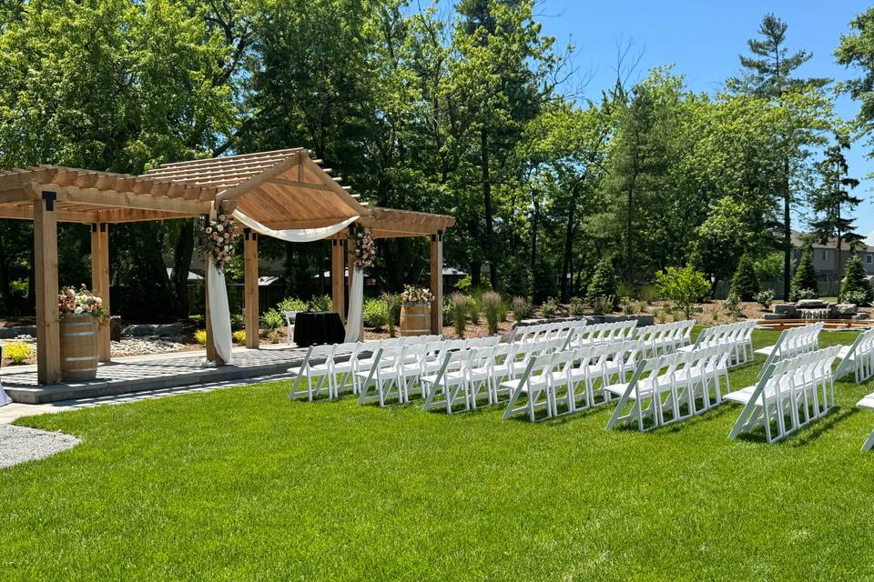 Outdoor Ceremony in Park 56