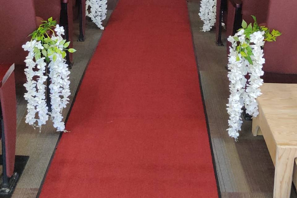 Church Wedding Aisle