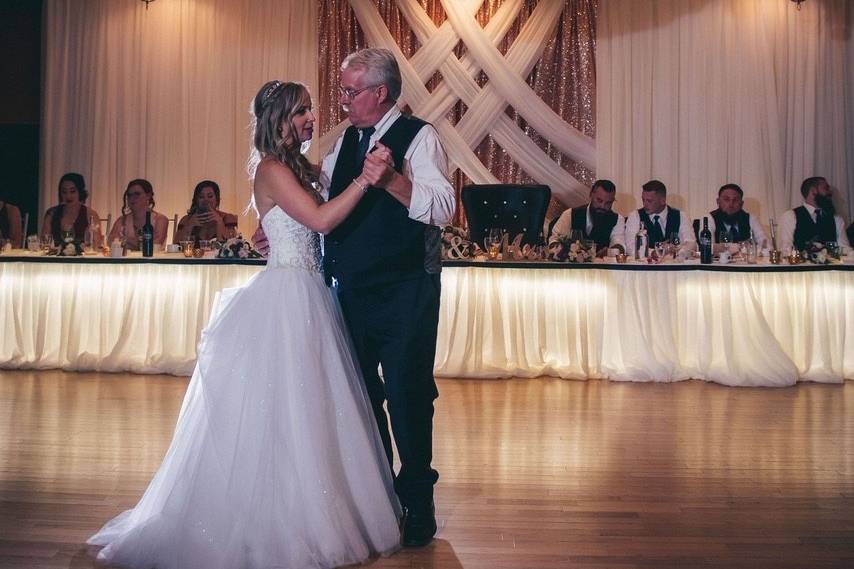 Braided Backdrop  & Ceiling