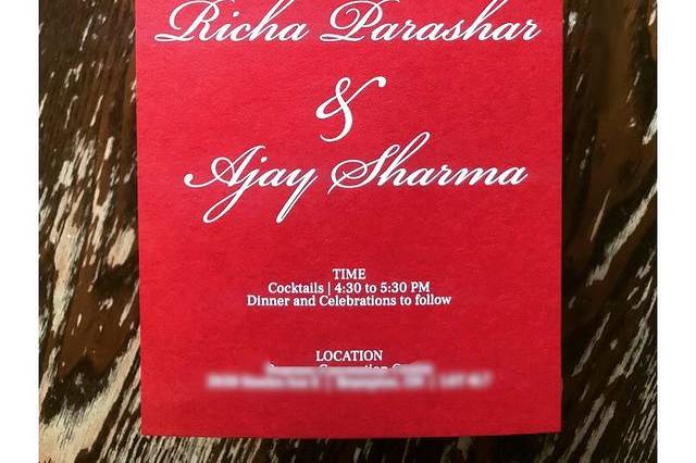 Wedding Invitation