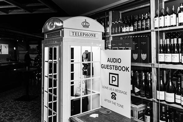 Stanley Cup Party  Black and white photo booth — Calgary Photo Booth