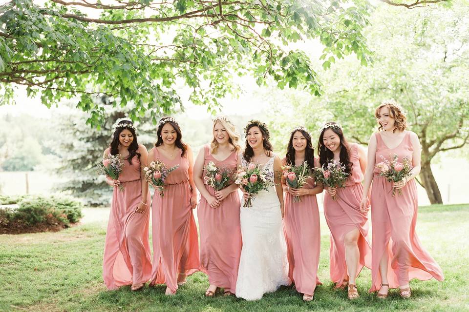 Bridesmaids shot