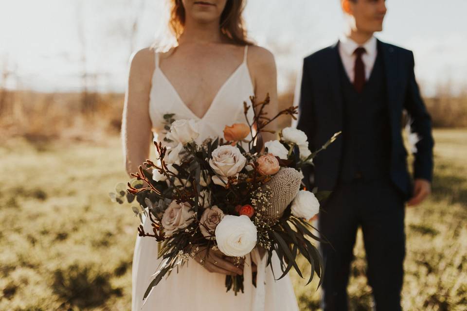 Bouquet details - Mary Calotes Photography