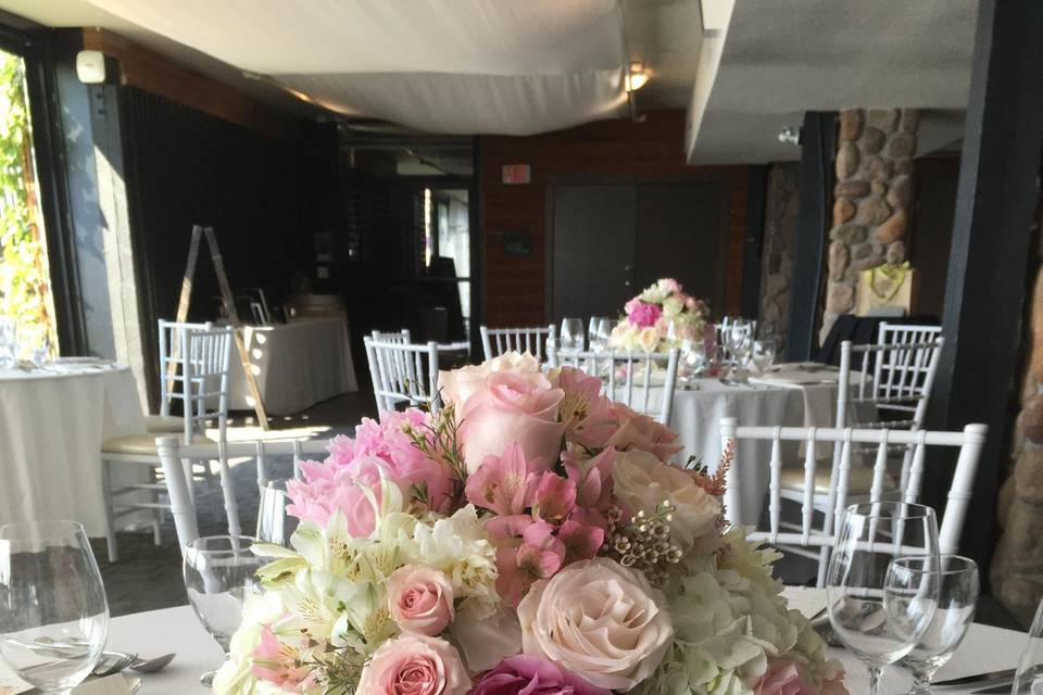 Gorgeous floral arrangements