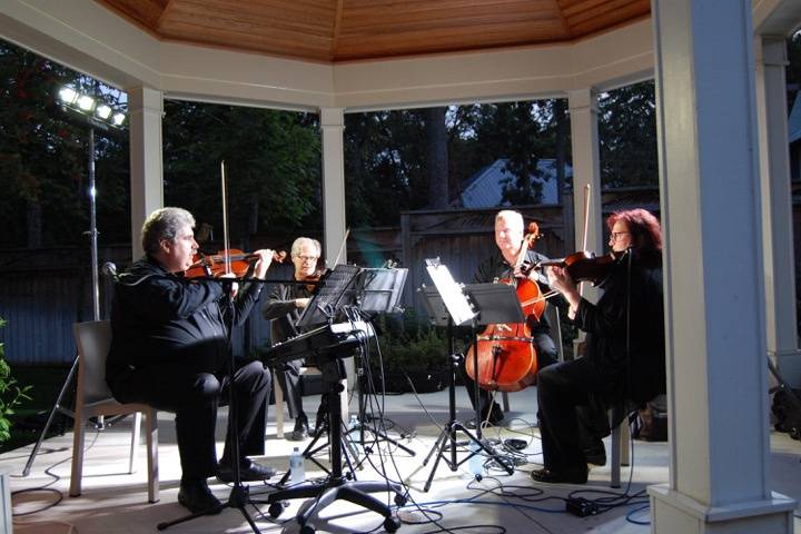 Playing songs outside