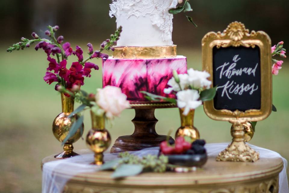 Karina cake table