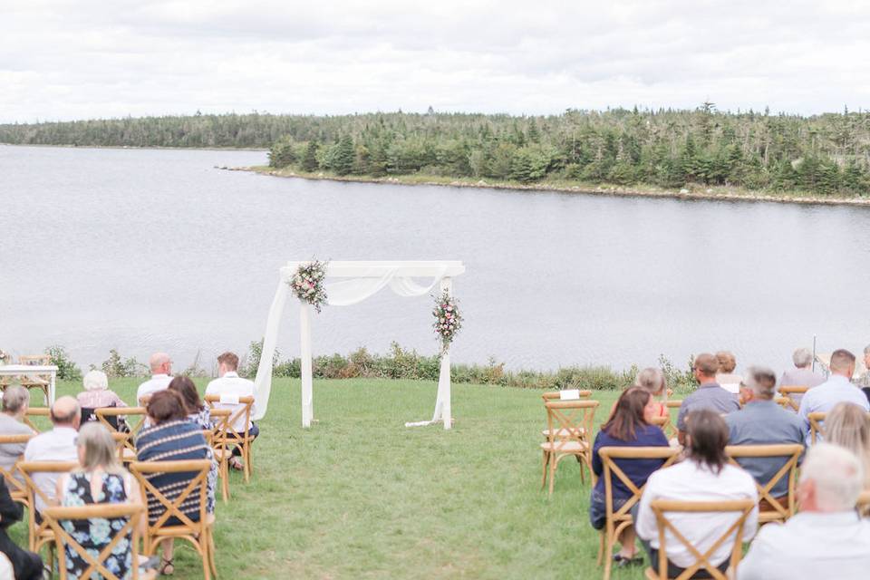 Ceremony setup