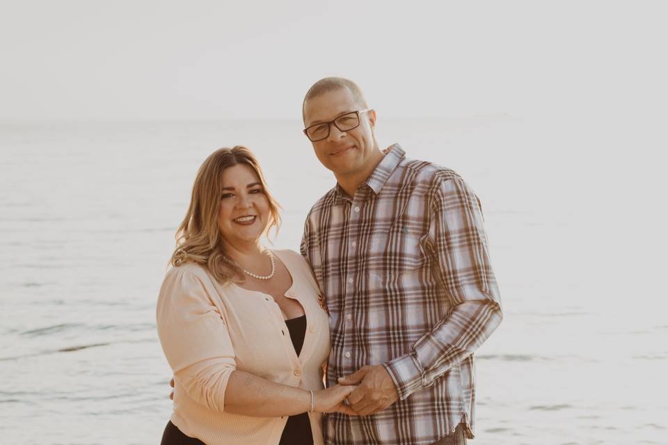 Engagement photo session