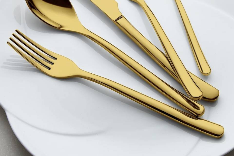 Gold Cutlery
