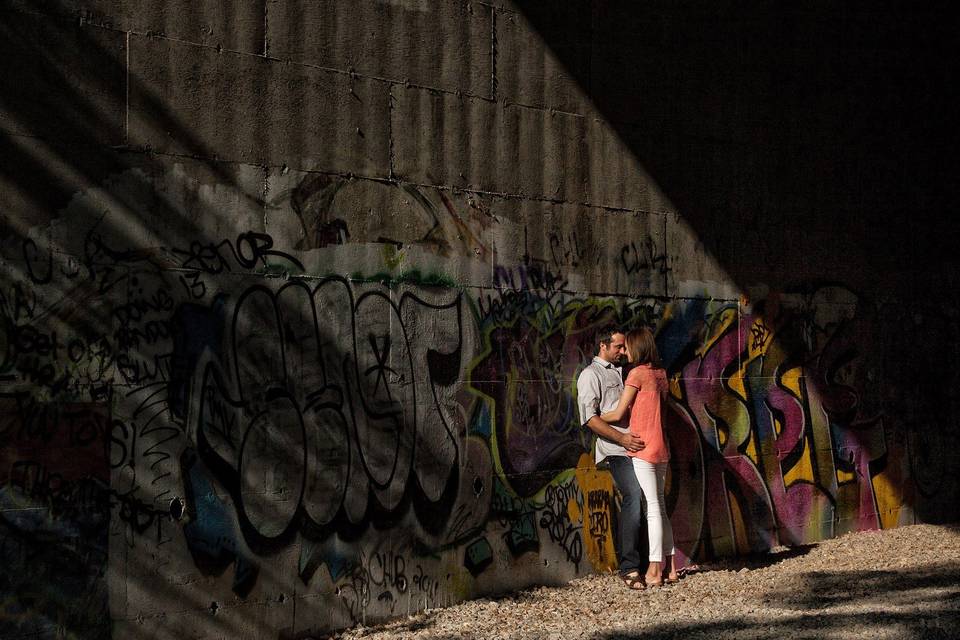 Urban engagement portrait