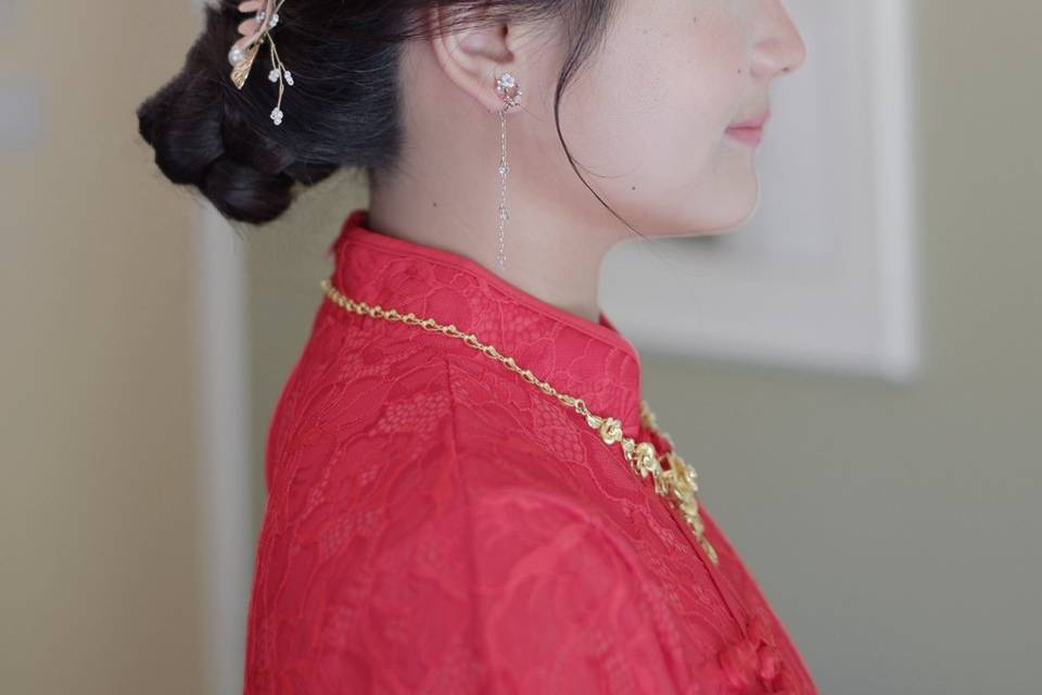 Bridal makeup & hair