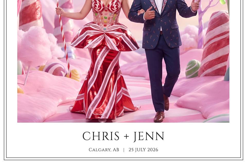 AI Photo Booth Calgary wedding