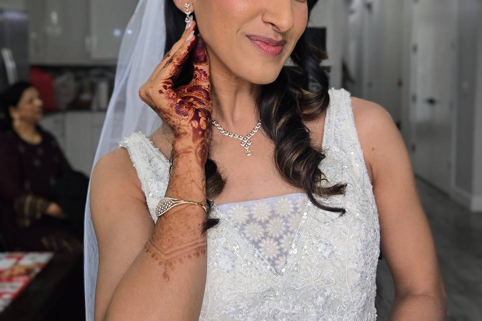 Bridal soft glam