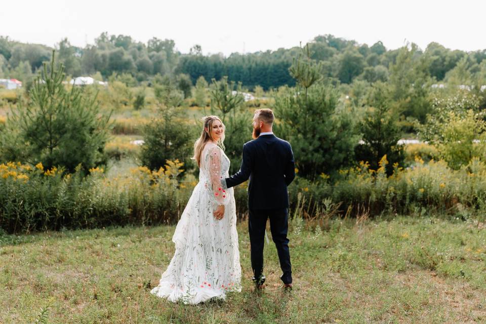 Bride and groom