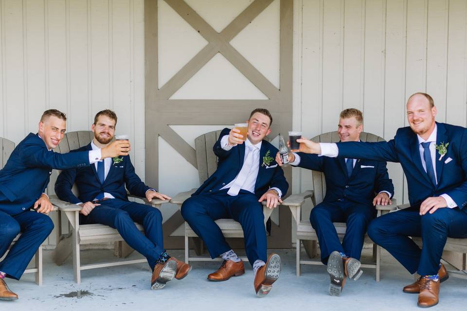 J & groomsmen