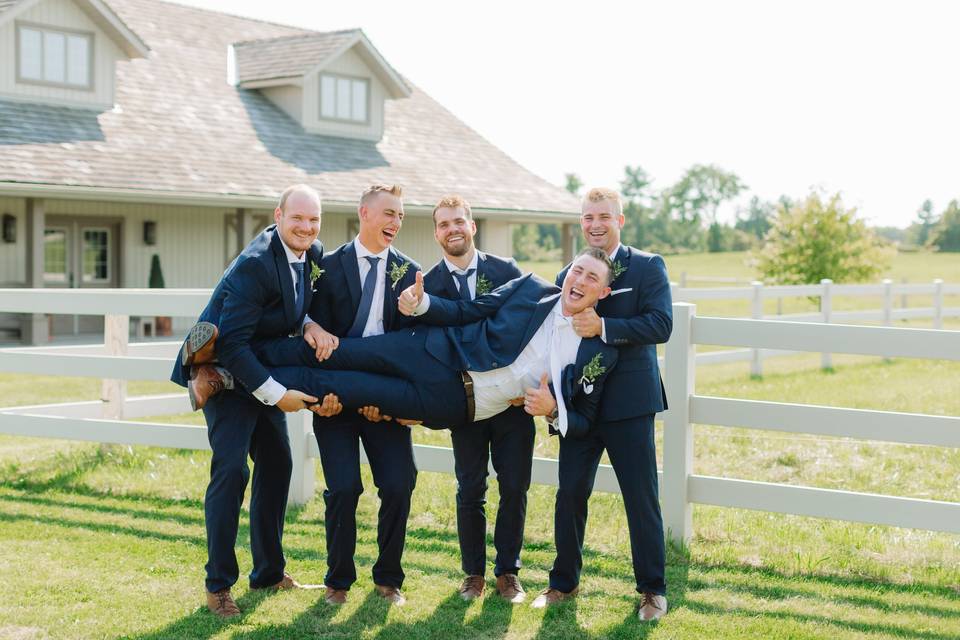 J & groomsmen