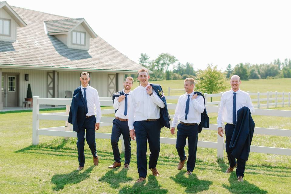 J & groomsmen