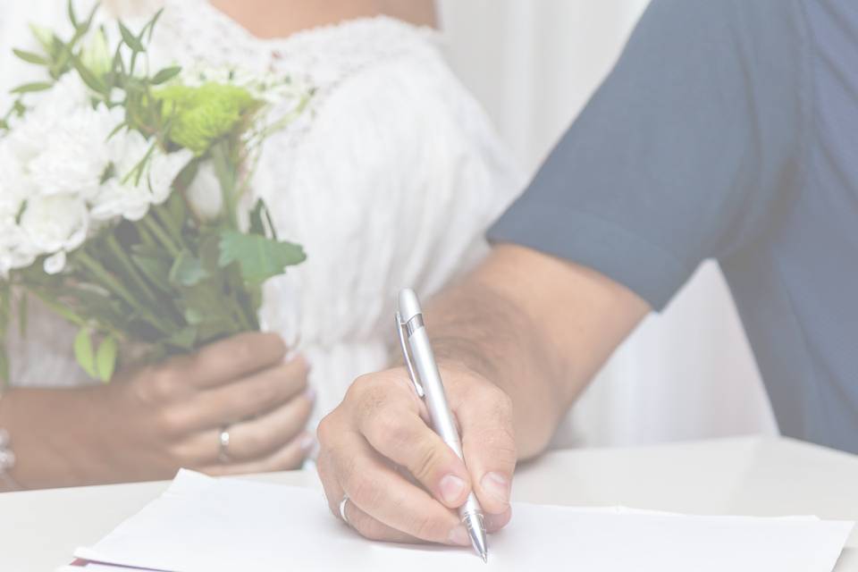 Be a registered officiant