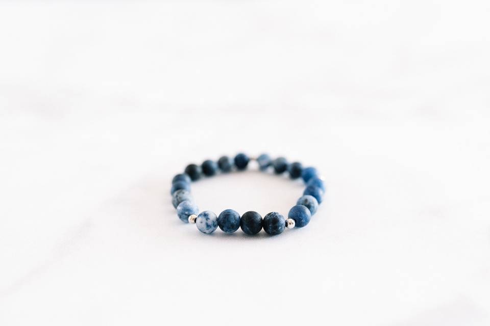 Women's Matte Sodalite Bracele