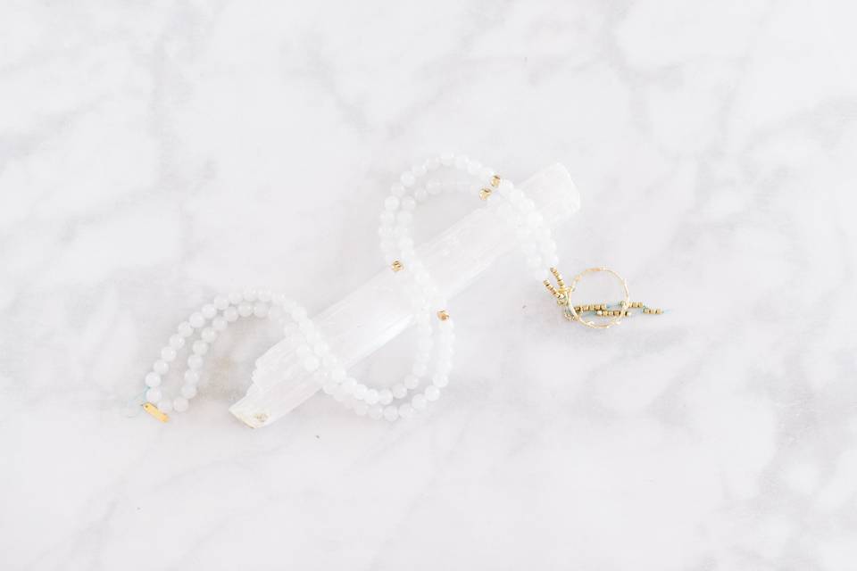 White Jade Mala