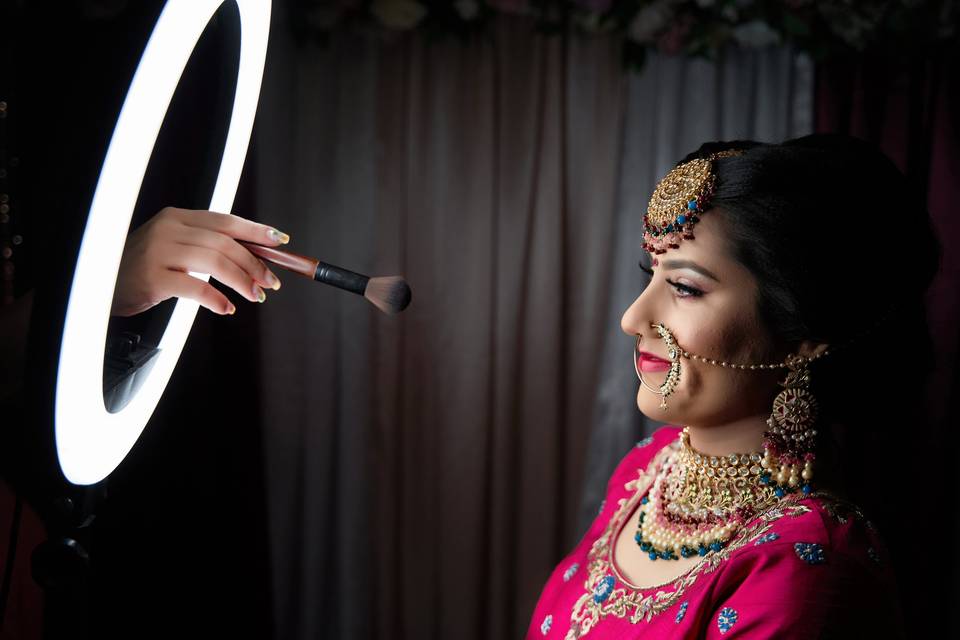 Bridal prep shots