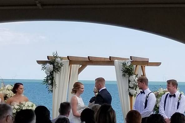 Ceremony on the water