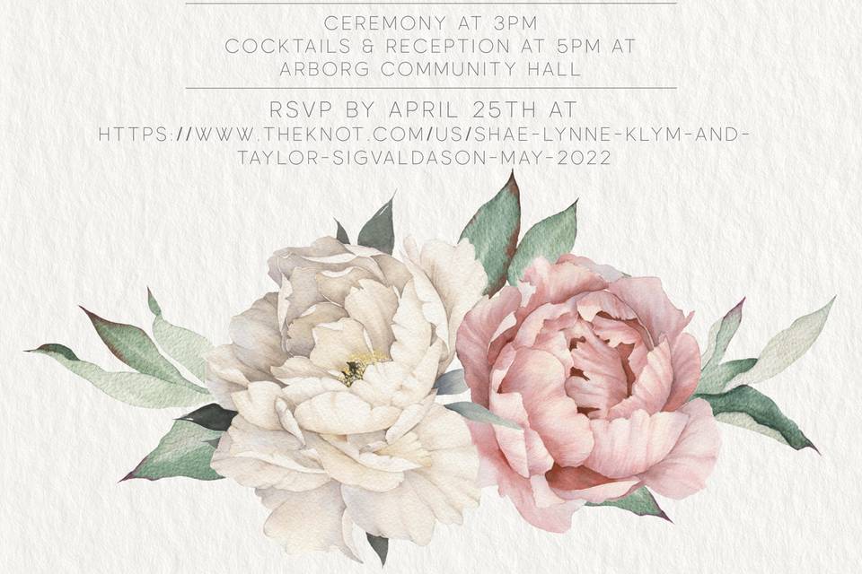 Ceremony Invitation