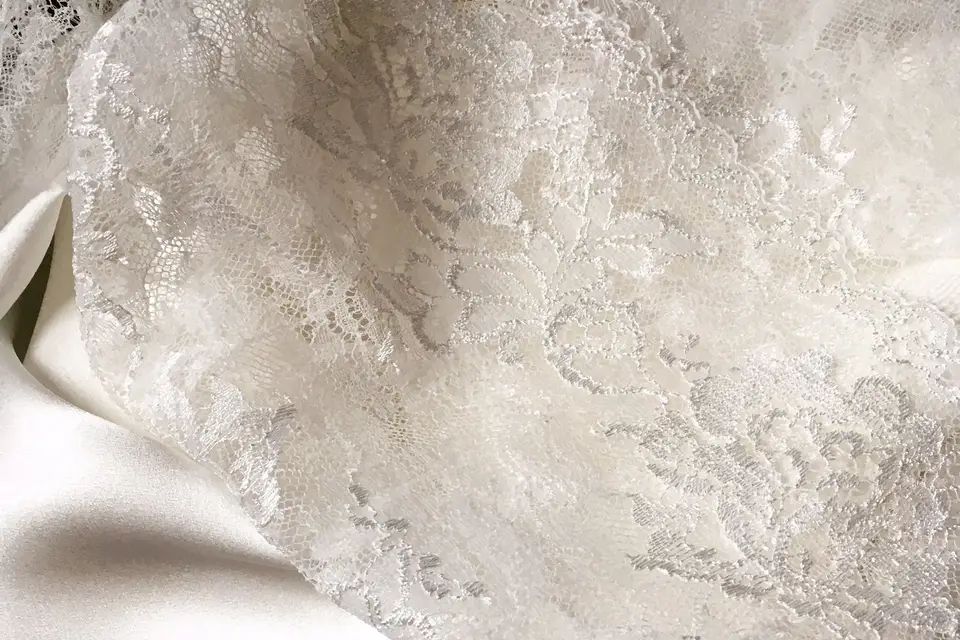 Ivory Lace Fabric -  Canada