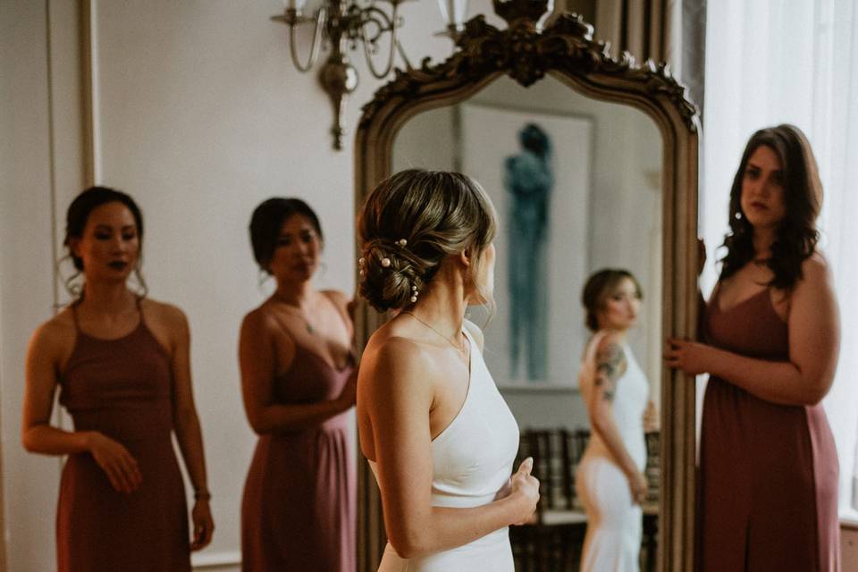 Bridal party luvo vancouver