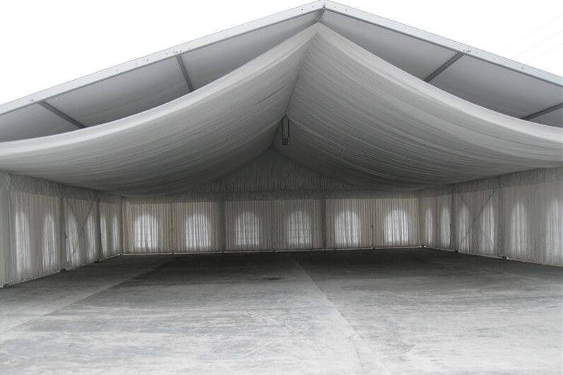 Clearspan frame tent w/ liner