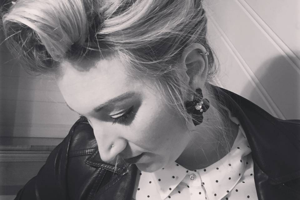 Vintage updo, newmarket