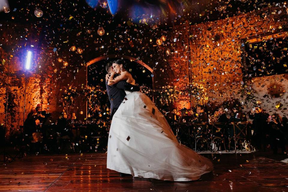 Memorable first dance