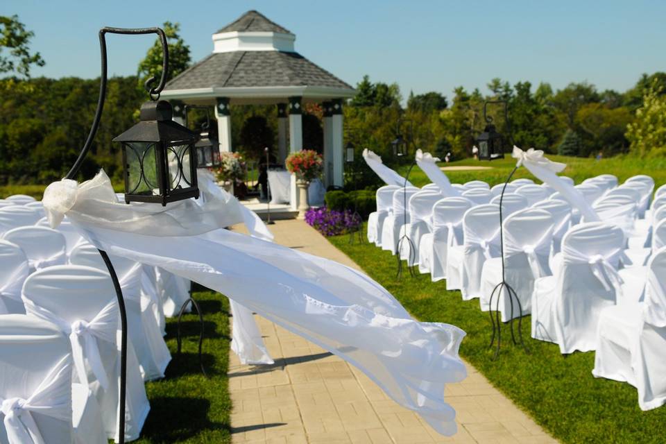Gazebo wedding