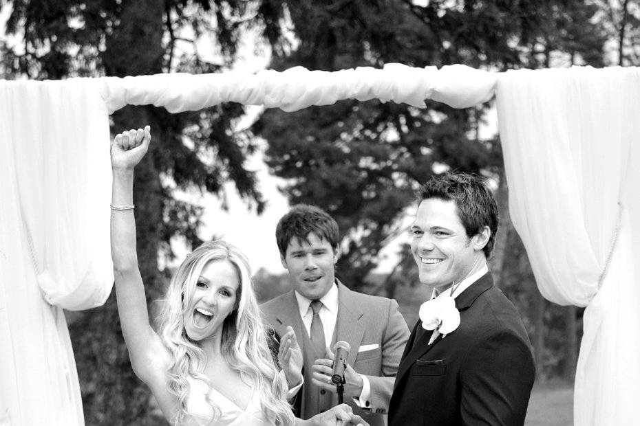 Outdoor wedding