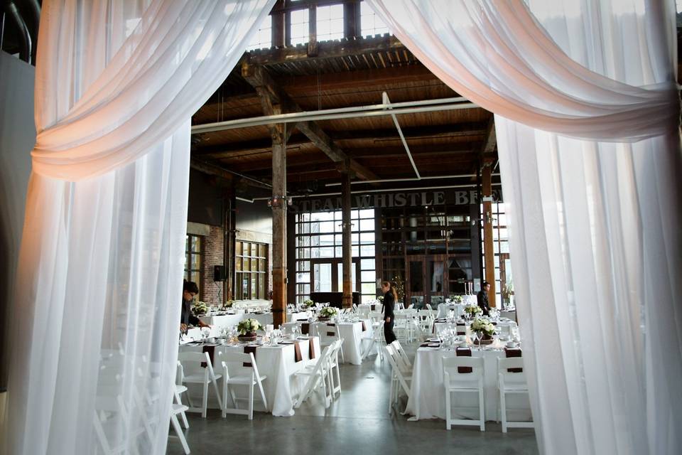 Brewery wedding