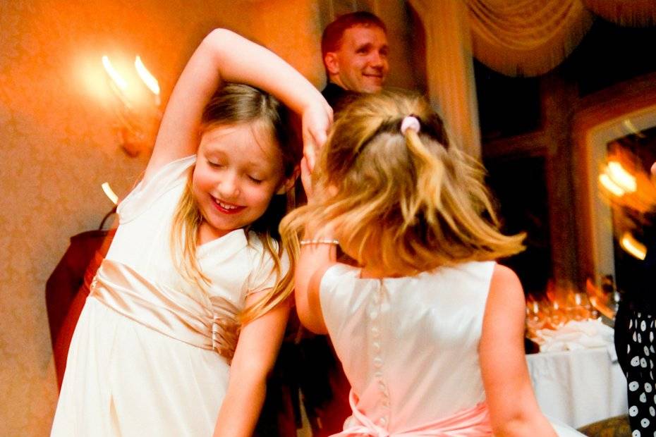 Girls dancing