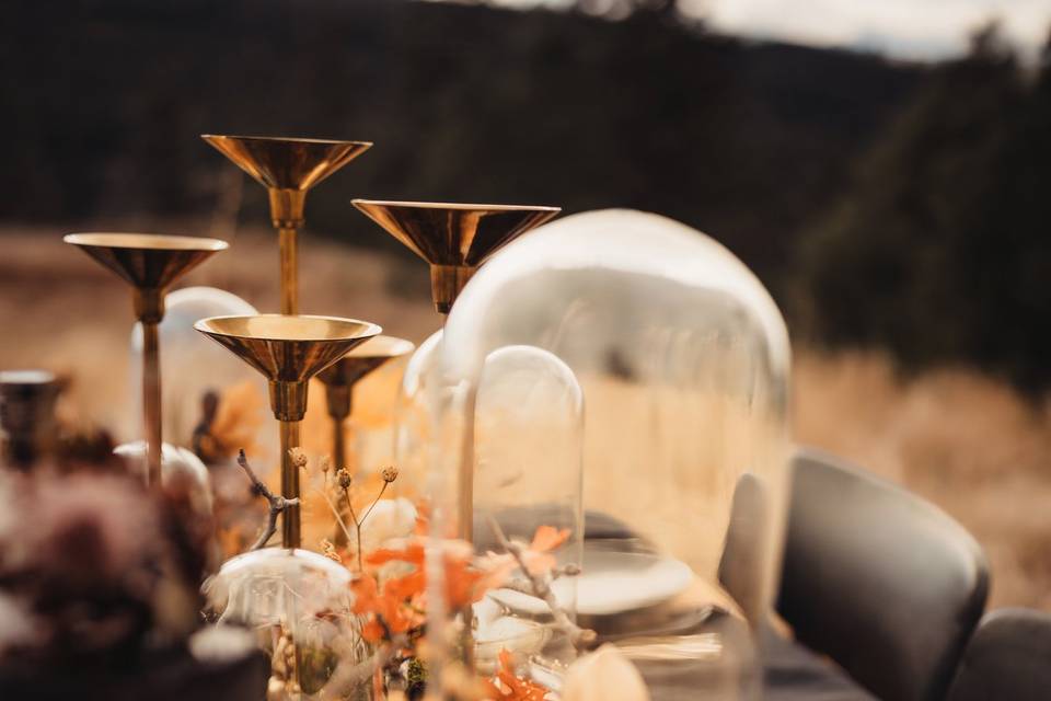 Unique fall table decor